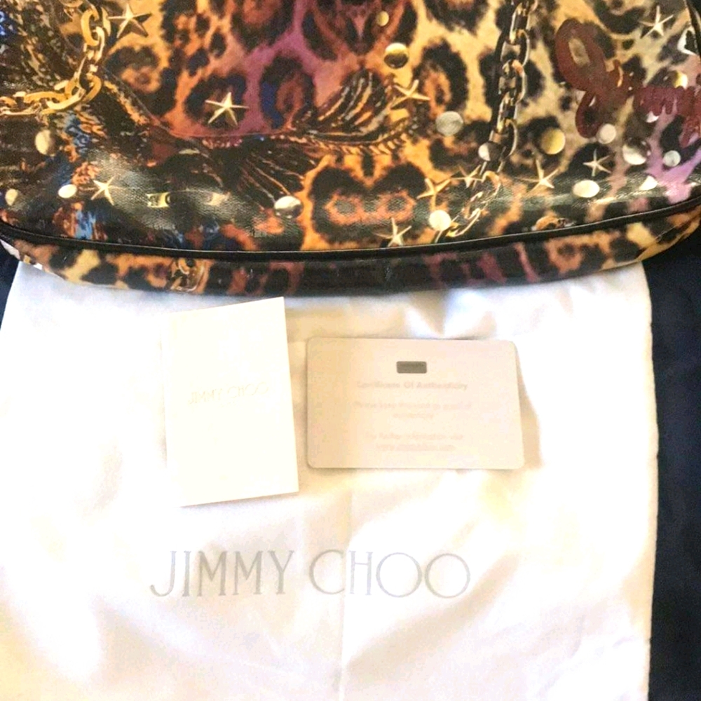 Jimmy Choo Leppard purse